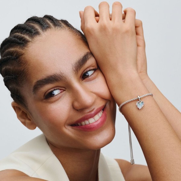 Charm Colgante Doble Amistad Opalescente