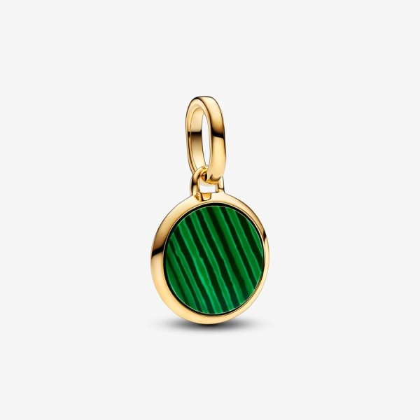 Charm Mini Medallón Grabable Pandora ME Verde