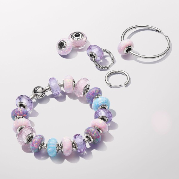 Charm Morado Opalescente