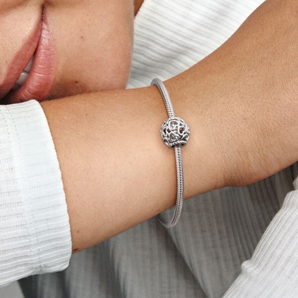 CHARM PLATA CORAZONES