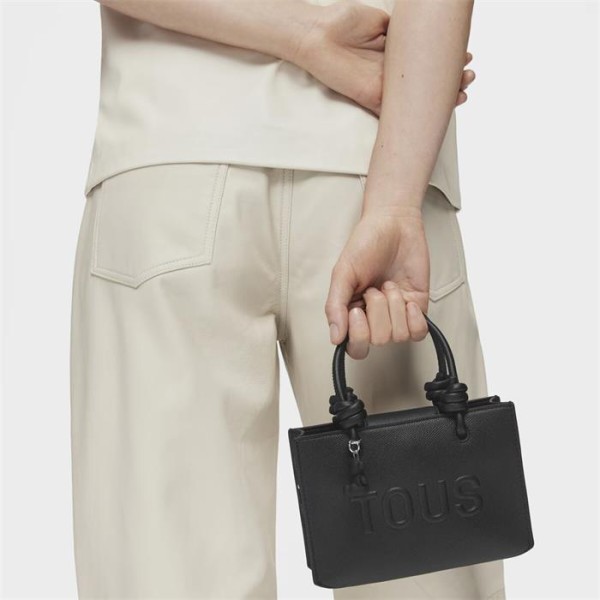 MINI BOLSO TOUS HORIZONTAL LA RUE NEW NEGRO 2002129151