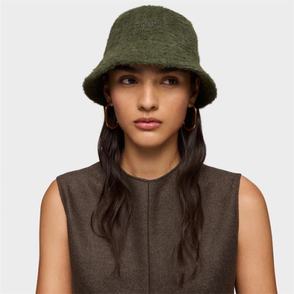 GORRO TOUS FLUFFY CAQUI