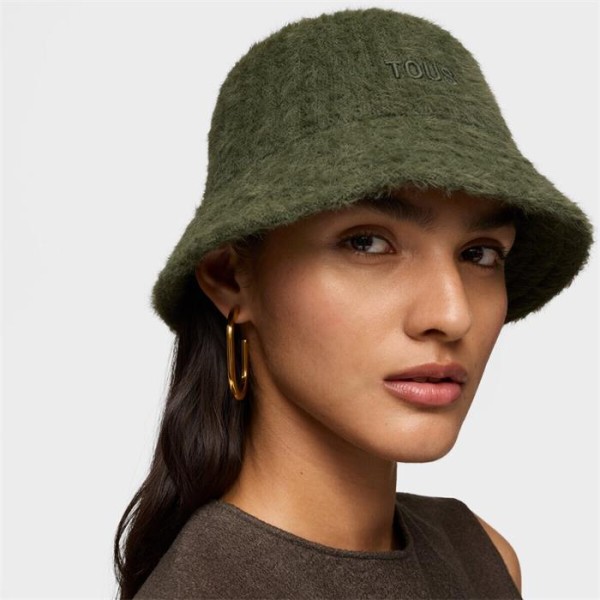 GORRO TOUS FLUFFY CAQUI