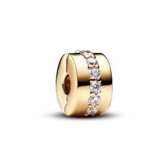 CLIP PANDORA 14k CIRCONITAS