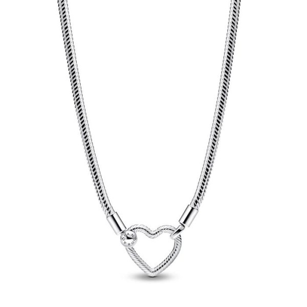 COLLAR PANDORA SNAKE HEBIILA CORAZON