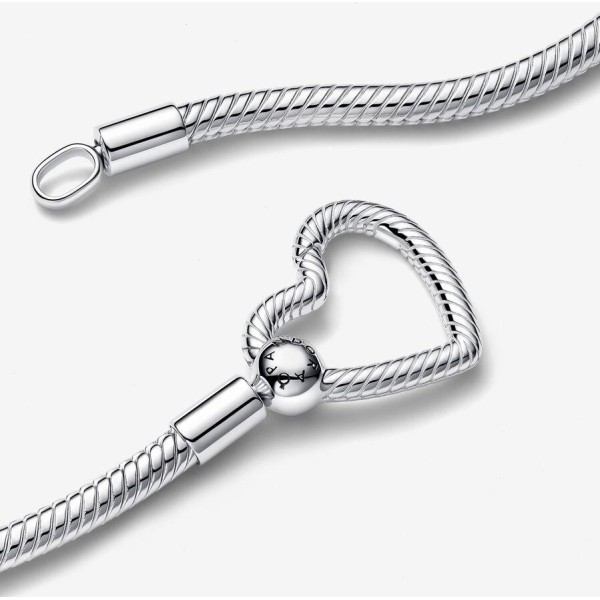 COLLAR PANDORA SNAKE HEBIILA CORAZON