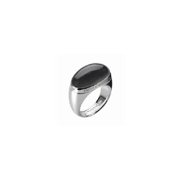 SORTIJA ARMANI PL PIEDRA NEGRA