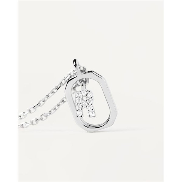 COLLAR PDPAOLA INICIAL R PLATA