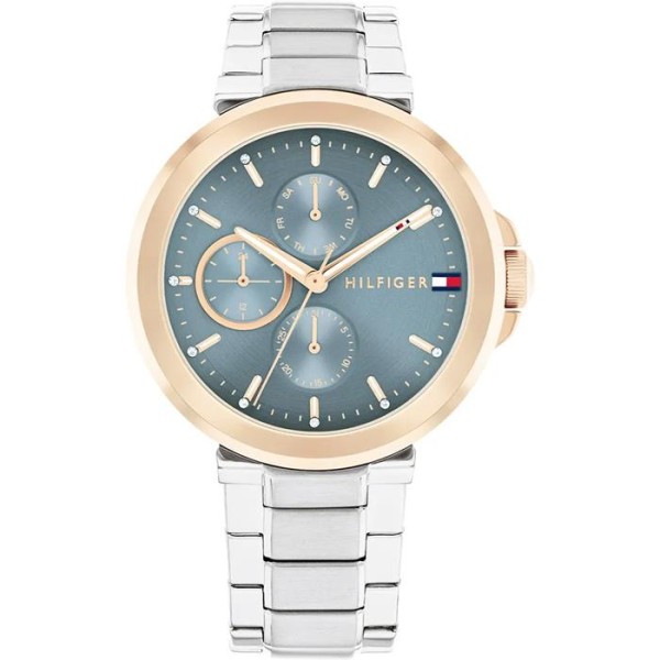 RELOJ TOMY LORI ESFERA AZUL BISEL ROSE