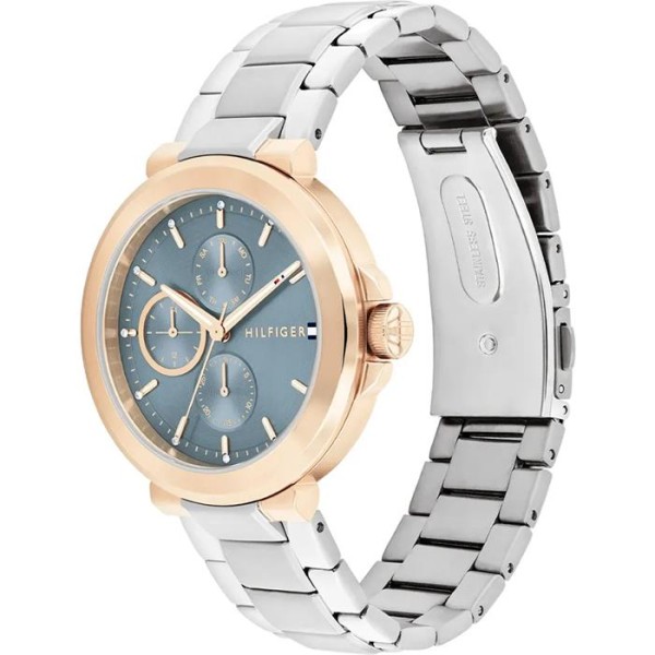 RELOJ TOMY LORI ESFERA AZUL BISEL ROSE