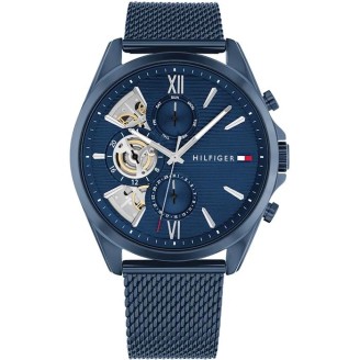 RELOJ MALLA TOMMY BAKER AZUL