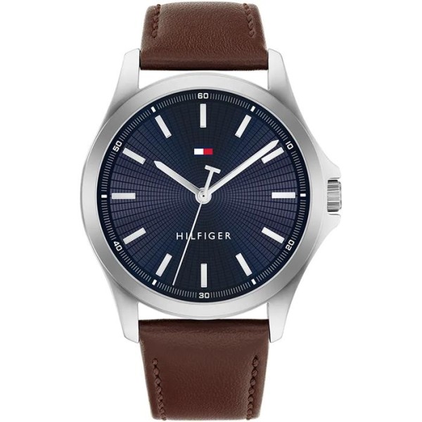 RELOJ PIEL CABALLERO TOMMY ESFERA AZUL