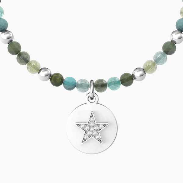 PULSERA KIDULT AGATA MULTICOLOR ESTRELLA