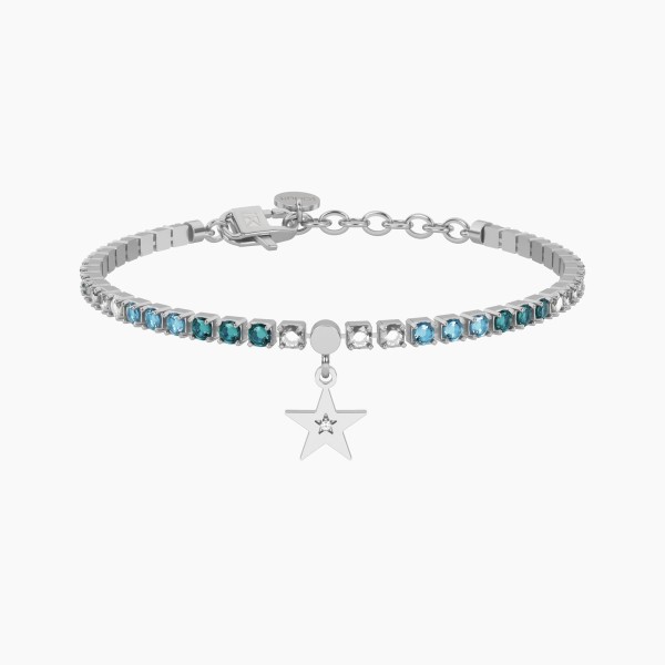 PULSERA ACERO KIDULT MULTOCOLOR ESTRELLA