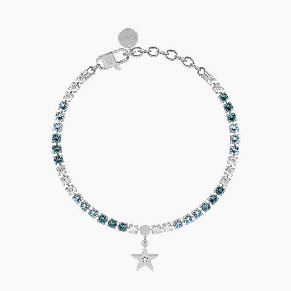 PULSERA ACERO KIDULT MULTOCOLOR ESTRELLA