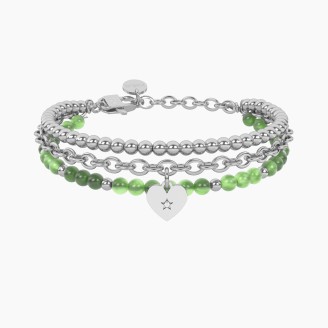 PULSERA ACERO KIDULT JADE...