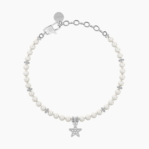 PULSERA KIDULT PERLAS CONCHA, ESTRELLA