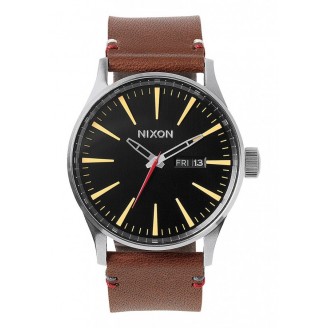 RELOJ NIXON SENTRY PIEL