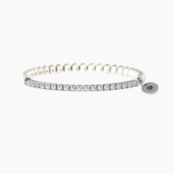 PULSERA  KIDULT PERLAS CONCHA7 CRISTAL