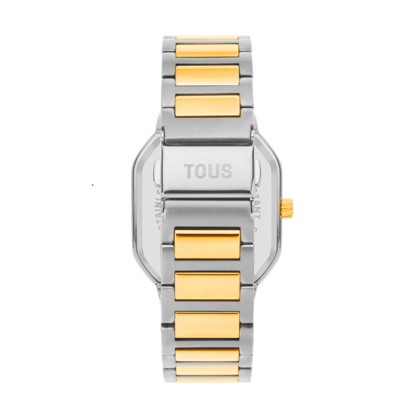 RELOJ TOUS D-BEAR ANALOGICO BICOLOR