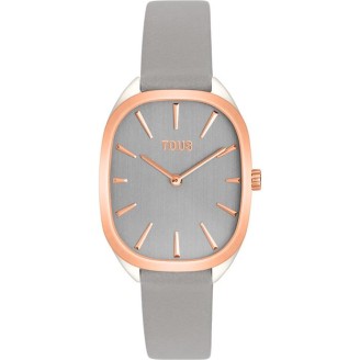 RELOJ TOUS HERITAGE PIEL GRIS