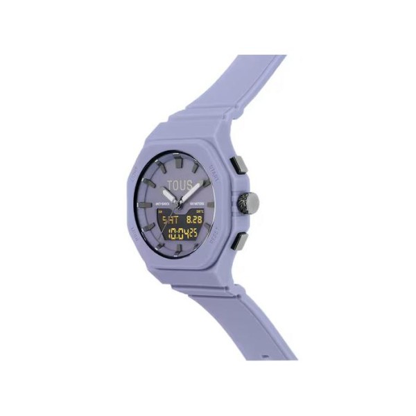 RELOJ TOUS BET ANALOGICO/DIGITAL LILA