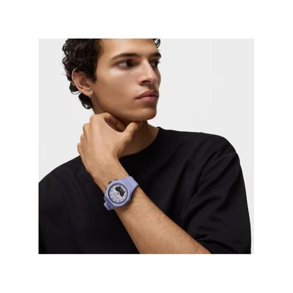 RELOJ TOUS BET ANALOGICO/DIGITAL LILA