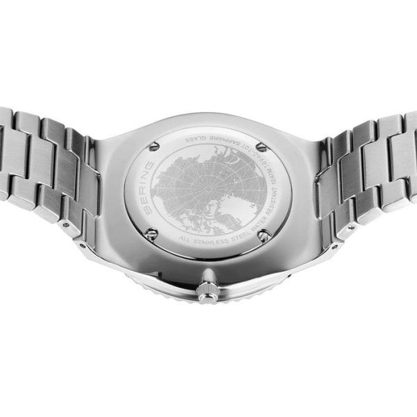 RELOJ ACERO CABALLERO BERING ESFERA AZUL