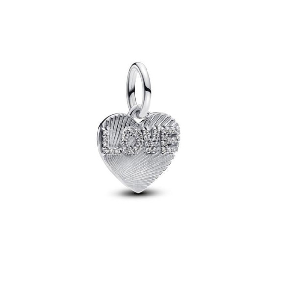 CHARM PANDORA COLG CORAZON GRABABLE