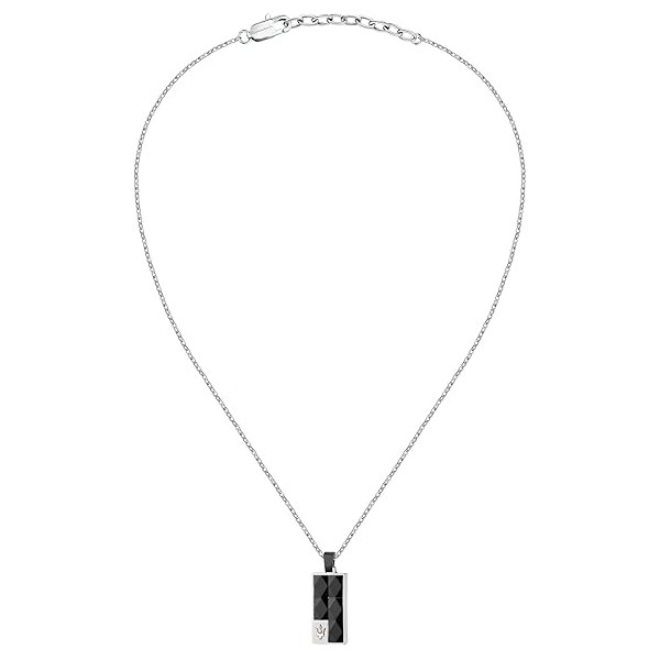 COLLAR ACERO CABALLERO MASERATI BLACK
