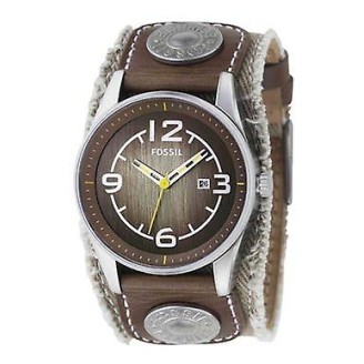 RELOJ FOSSIL TRNEN PIEL CAMEL