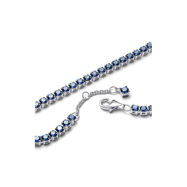 PULSERA PANDORA TENIS AZUL BRILLANTE