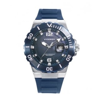 RELOJ VICEROY ACERO IP AZUL...