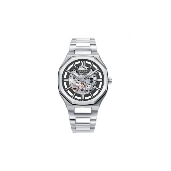 RELOJ VICEROY AUTOMATICO ACERO IP BRAZALETE SR V