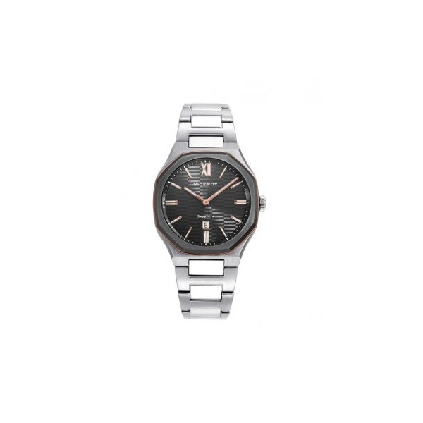 RELOJ VICEROY ACERO IP GRIS Y ROSA BRAZALETE SRA