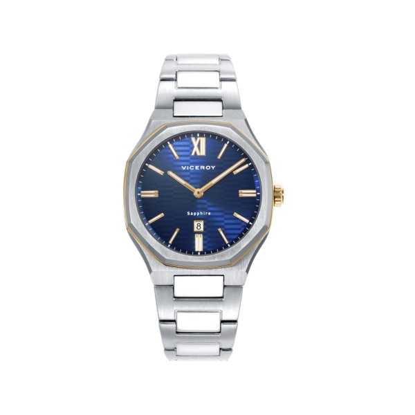 RELOJ ACERO IP DORADO BRAZALETE SRA VA