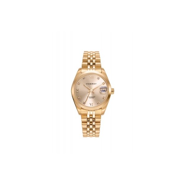 RELOJ VICEROY ACERO IP DORADO BRAZALETE SRA VA