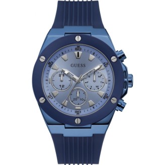 RELOJ GUESS CAUCHO AZUL...