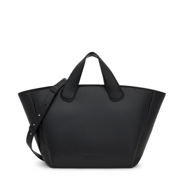 Capazo grande negro TOUS Bloom