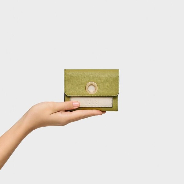 BILLETERA S. TOUS POPPY VERDE