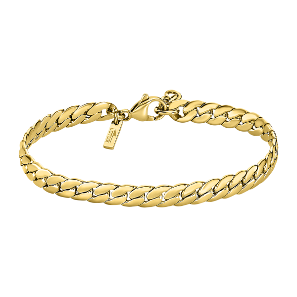 PULSERA LOTUS ACERO TRENZADO CHAPADA