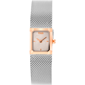 Reloj Tous Minimesh bicolor...