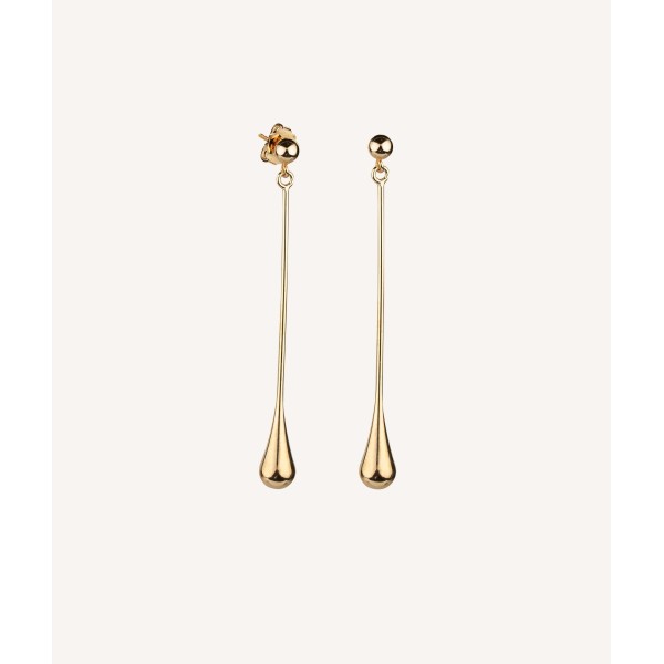 Pendientes largos gotas