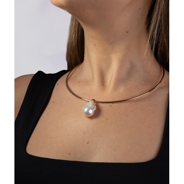 Collar Guix perla Barroca