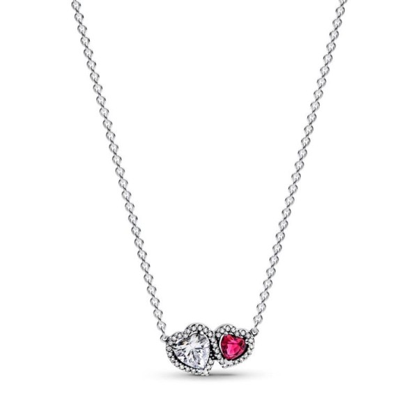 Gargantilla Pandora Halo Corazones