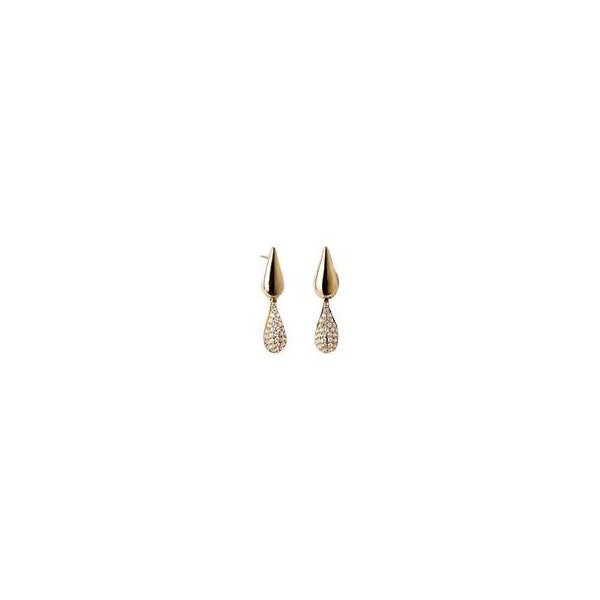 Pendientes Vidal&Vidal Cascade Baño Oro y Circonitas