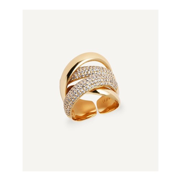 Anillo Nica con circonita