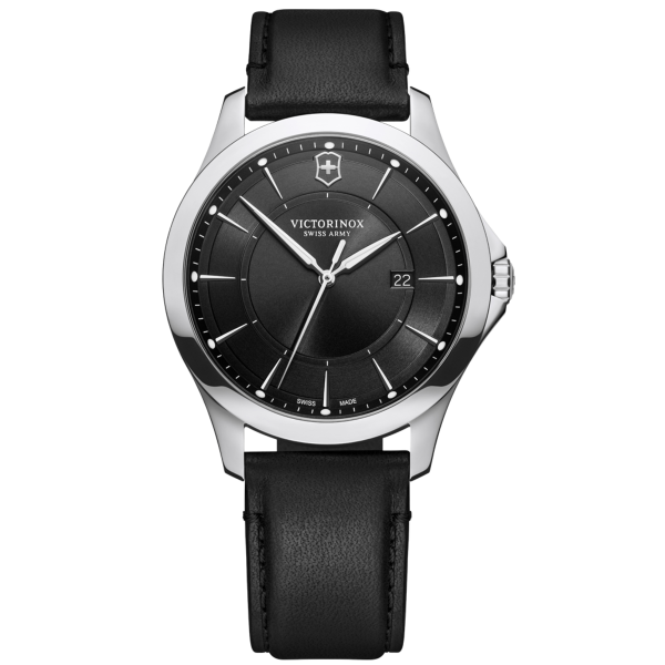 Reloj Victorinox black leather