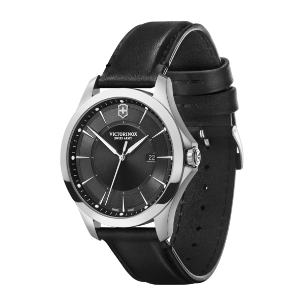 Reloj Victorinox black leather