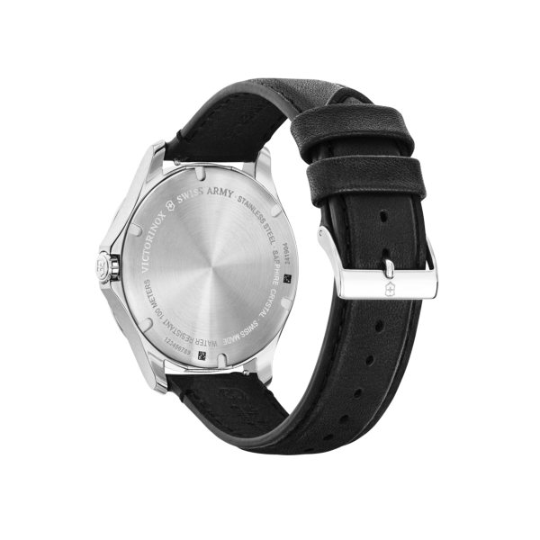 Reloj Victorinox black leather